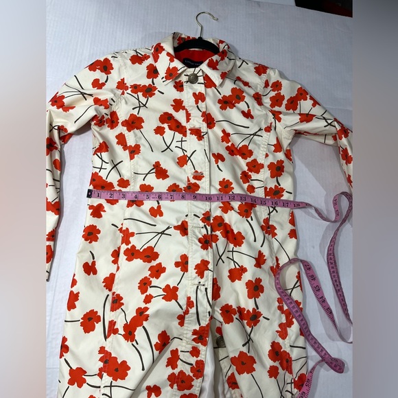 LANDS' END FLORAL POPPY RAIN COAT - Picture 16 of 16